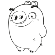 Angry Birds Bad Piggies Coloring Pages