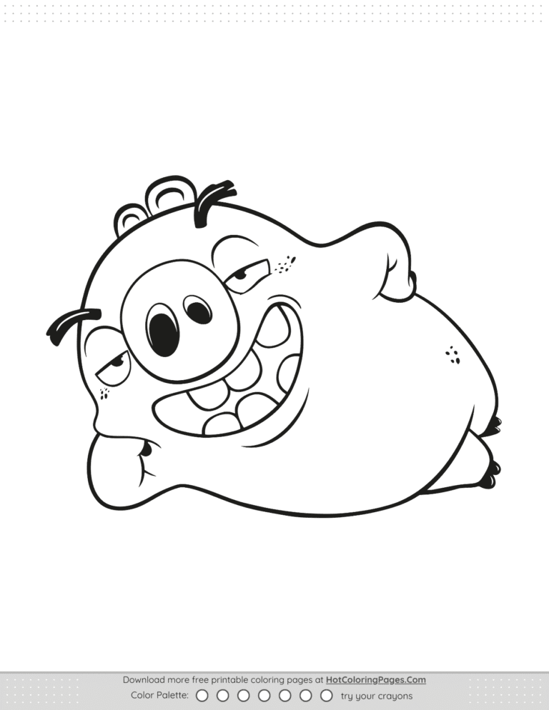 Angry Birds Bad Piggies Pdf Coloring Pages 2 Angry Birds Bad Piggies Pdf Coloring Pages