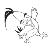 Angry Birds Chuck Coloring Pages 37 Angry Birds Chuck Coloring Pages