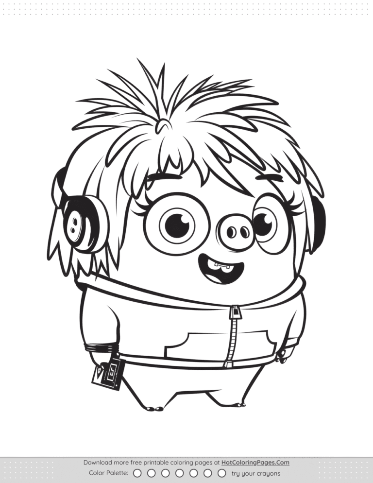 Angry Birds Courtney Coloring Pages 2 Angry Birds Courtney Coloring Pages