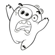 Angry Birds Funky Minion Pig Coloring Pages 39 Angry Birds Funky Minion Pig Coloring Pages