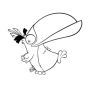 Angry Birds Hal Coloring Pages 10 Angry Birds Hal Coloring Pages