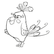 Angry Birds Matilda Coloring Pages 50 Angry Birds Matilda Coloring Pages