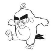 Angry Birds Red Pdf Coloring Activities 38 Angry Birds Red Pdf Coloring Activities