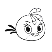 Angry Birds Stella Coloring Pages 5 Angry Birds Stella Coloring Pages