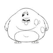 Angry Birds Terrence Coloring Pages 41 Angry Birds Terrence Coloring Pages