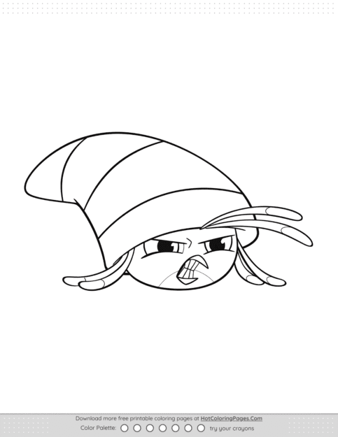 Angry Birds Willow Coloring Pages