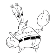 Angry Mr Krabs Coloring Page 25 Angry Mr Krabs Coloring Page