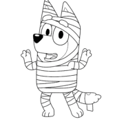Bluey Mummy Chilli Halloween Coloring Pages 47 Bluey Mummy Chilli Halloween Coloring Pages