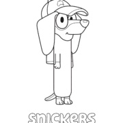 Bluey Snickers Coloring Pages 46 Bluey Snickers Coloring Pages
