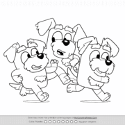 Bluey The Terriers Coloring Pages 34 Bluey The Terriers Coloring Pages