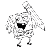 Free Printable SpongeBob Coloring Pages 2 Free Printable SpongeBob Coloring Pages