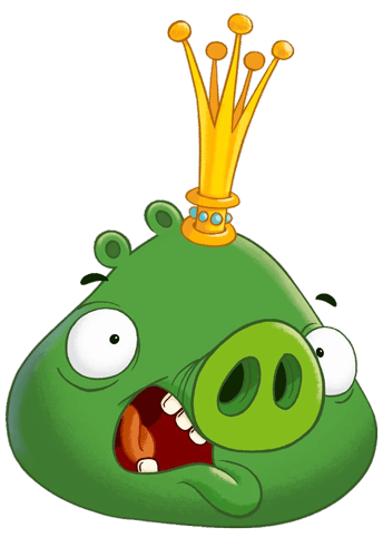 King Pig from Angry Birds Coloring Pages 3 King Pig 3