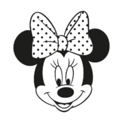 Minnie Mouse Head Coloring Page 3 Minnie Mouse Head Coloring Page