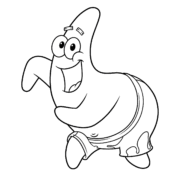 Patrick Dancing Coloring Page 35 Patrick Dancing Coloring Page