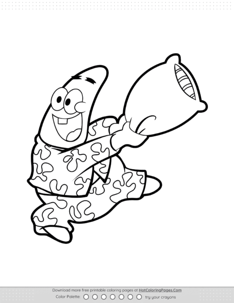 Patrick Pdf Coloring Pages