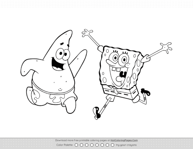 Patrick and SpongeBob Best Friends