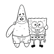 SpongeBob Colouring Pages 60 SpongeBob Colouring Pages