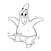 SpongeBob Patrick Star Coloring Page 7 SpongeBob Patrick Star Coloring Page