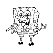 SpongeBob SquarePants Coloring Sheet 57 SpongeBob SquarePants Coloring Sheet