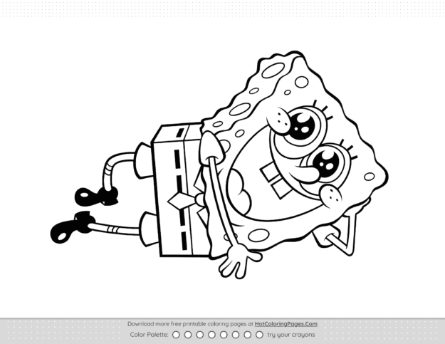 SpongeBob SquarePants Lie Down