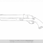 Valorant Shorty Weapon Skin Outline