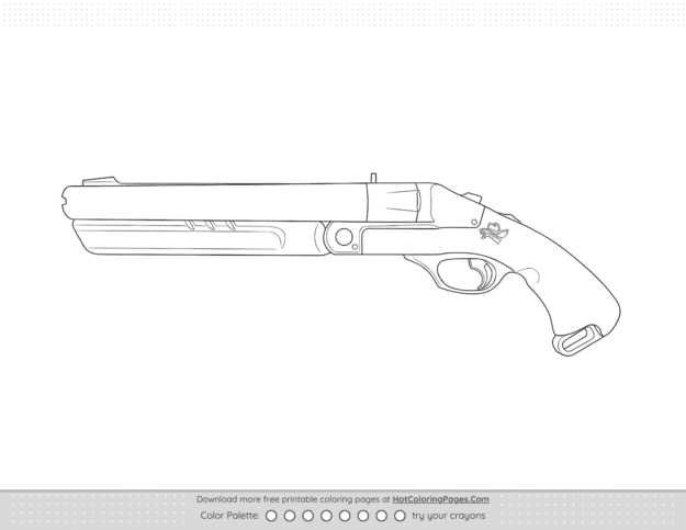 Valorant Shorty Weapon Skin Outline